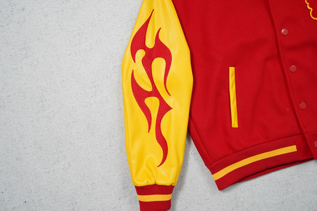 Hellstar Records Letterman Varsity Jacket