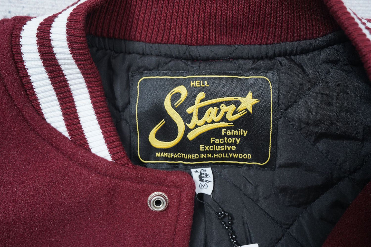 Hellstar Friends & Family Varsity Jacket Red